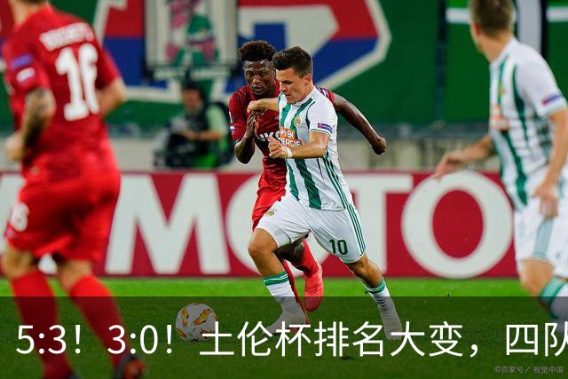 5:3！3:0！土伦杯排名大变，四队同3分，国足U19第三，下轮迎决战